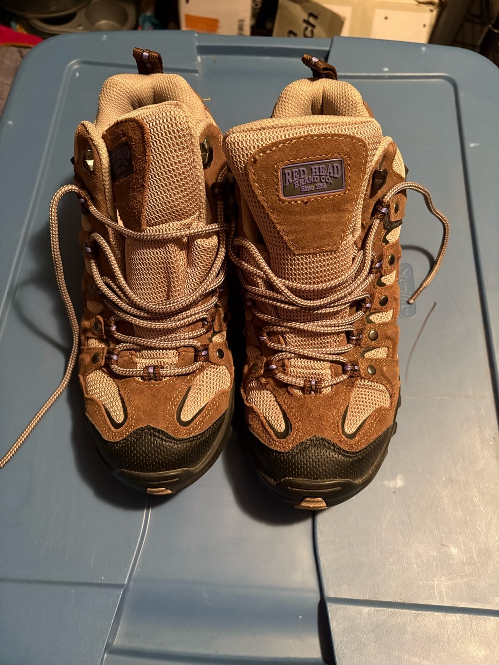 RedHead women’s Tan and Brown Trail Hiking Boots